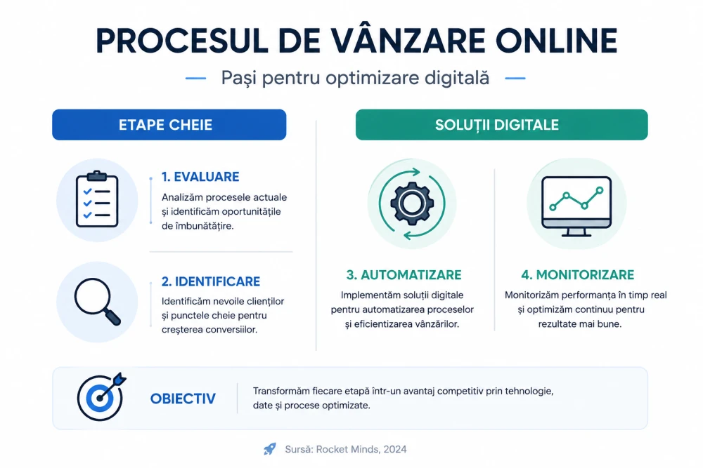 Infografic: Cum îți poți eficientiza procesul de vânzare