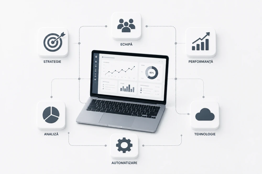 Infografic: etapele esențiale ale procesului de digitalizare